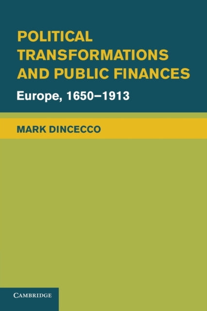 Book cover of: Political Transformations and Public Finances