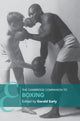 Book cover of: Cambridge Companion to Boxing