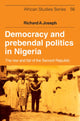 Book cover of: Democracy and Prebendal Politics in Nigeria. By: Joseph, Richard A.