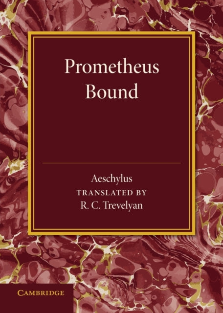 Book cover of: Prometheus Bound. By: Aeschylus