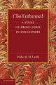 Book cover of: Clio Enthroned. By: Walter R. M. Lamb