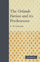 Book cover of: Orlando Furioso and its Predecessor. By: Edwards, E. W.