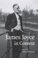 Book cover of: James Joyce in Context. By: John McCourt