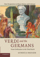 Book cover of: Verdi and the Germans. By: Gundula Kreuzer