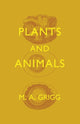 Book cover of: Plants and Animals. By: M. A. Grigg