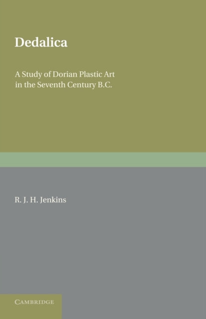 Book cover of: Dedalica. By: R. J. H. Jenkins