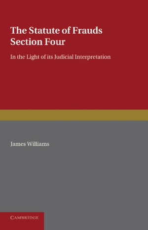 Statute of Frauds Section Four