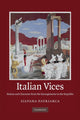 Book cover of: Italian Vices. By: Silvana Patriarca