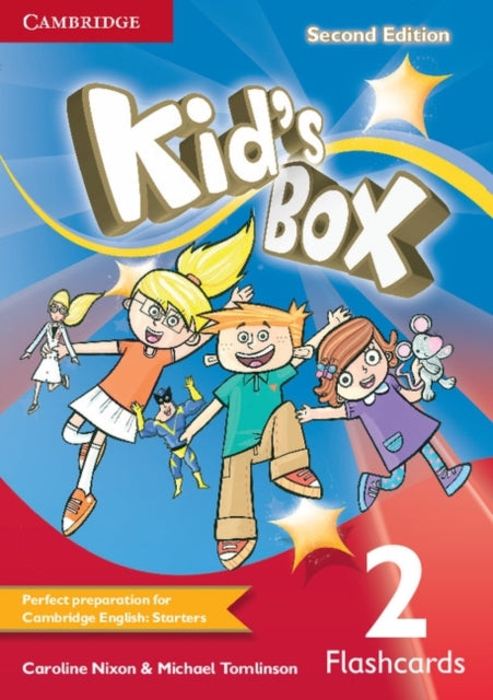 Book cover of: Kid's Box Level 2 Flashcards (Pack of 103). By: Caroline Nixon