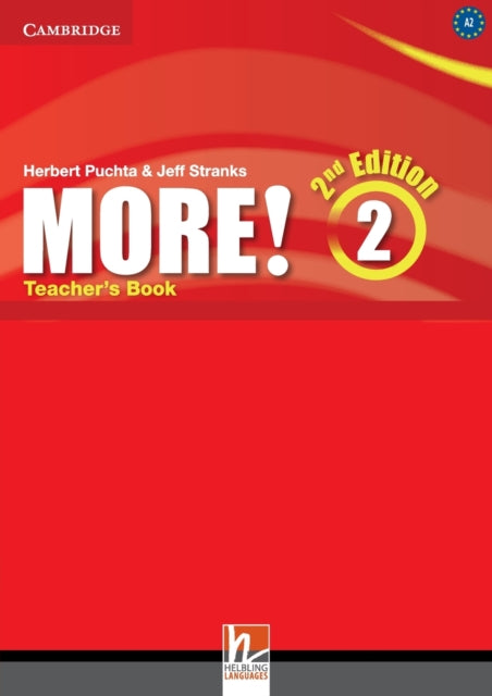 Book cover of: More! Level 2 Teacher's Book. By: Cheryl Pelteret