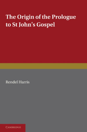 Origin of the Prologue to St John's Gospel