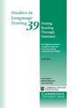 Book cover of: Testing Reading through Summary. By: Lynda Taylor