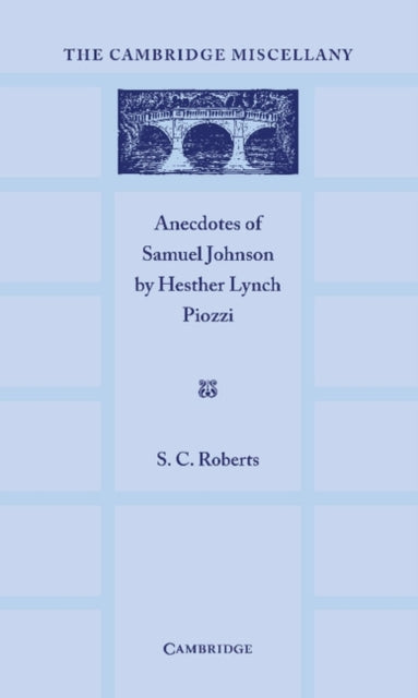 Anecdotes of Samuel Johnson
