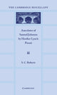 Book cover of: Anecdotes of Samuel Johnson. By: Hesther Lynch Piozzi