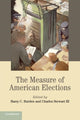 Book cover of: Measure of American Elections. By: Barry C. Burden