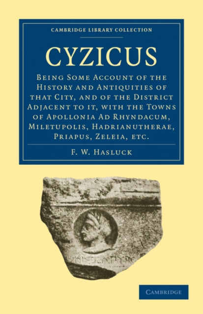 Book cover of: Cyzicus. By: F. W. Hasluck