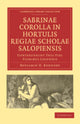 Book cover of: Sabrinae Corolla in Hortulis Regiae Scholae Salopiensis. By: Benjamin Hall Kennedy