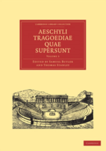 Book cover of: Aeschyli Tragoediae Quae Supersunt. By: Samuel Butler