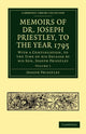 Book cover of: Memoirs of Dr. Joseph Priestley. By: Joseph Priestley