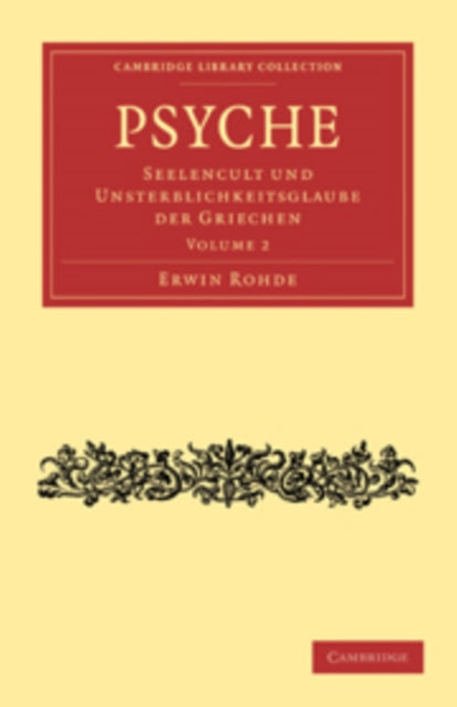 Book cover of: Psyche. By: Erwin Rohde