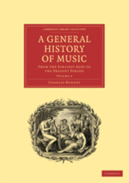 Book cover of: General History of Music. By: Charles Burney