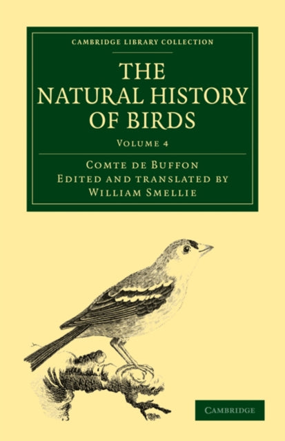 Book cover of: Natural History of Birds. By: Georges-Louis Leclerc, comte de Buffon
