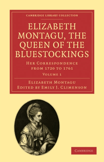 Book cover of: Elizabeth Montagu, the Queen of the Bluestockings. By: Elizabeth Montagu