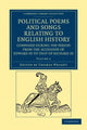 Book cover of: Political Poems and Songs Relating to English History, Composed during the Period from the Accession of Edward III to that of Richard III. By: Wright, Thomas
