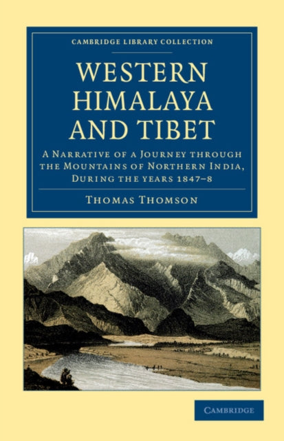 Book cover of: Western Himalaya and Tibet. By: Thomas Thomson