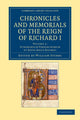 Book cover of: Chronicles and Memorials of the Reign of Richard I. By: William Stubbs