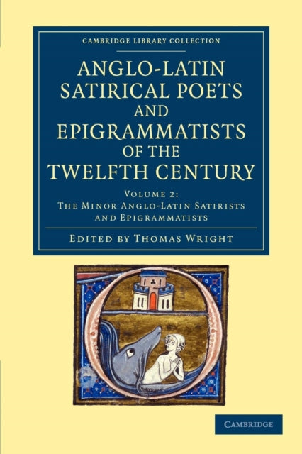 Book cover of: Anglo-Latin Satirical Poets and Epigrammatists of the Twelfth Century. By: Wright, Thomas