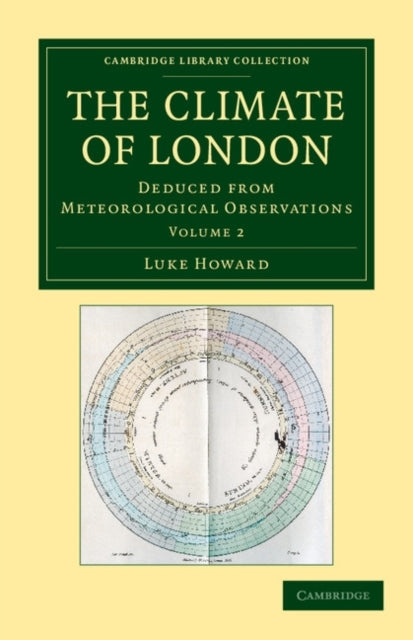 Book cover of: Climate of London. By: Luke Howard