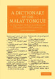Book cover of: Dictionary of the Malay Tongue. By: James Howison