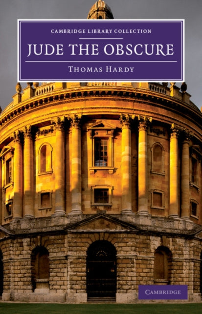 Book cover of: Jude the Obscure. By: Thomas Hardy