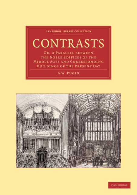 Book cover of: Contrasts. By: A. W. Pugin