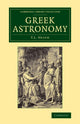 Book cover of: Greek Astronomy. By: Thomas Little Heath