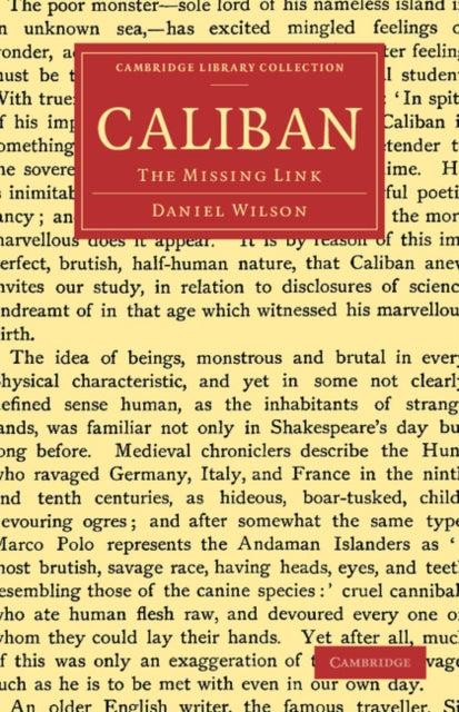 Book cover of: Caliban. By: Daniel Wilson
