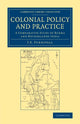 Book cover of: Colonial Policy and Practice. By: John Sydenham Furnivall