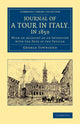 Book cover of: Journal of a Tour in Italy, in 1850. By: George Townsend