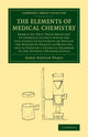 Book cover of: Elements of Medical Chemistry. By: John Ayrton Paris
