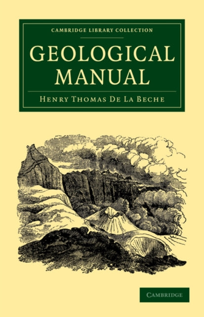 Book cover of: Geological Manual. By: Henry Thomas De La Beche