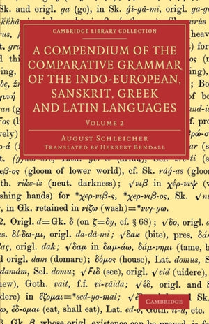 Compendium of the Comparative Grammar of the Indo-European, Sanskrit, Greek and Latin Languages: Volume 2