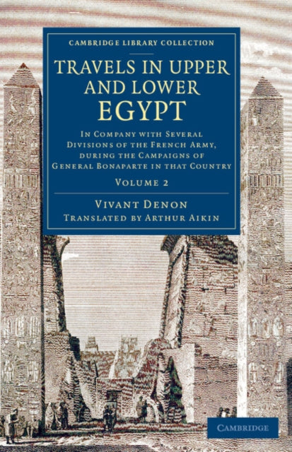 Book cover of: Travels in Upper and Lower Egypt. By: Vivant Denon