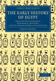 Book cover of: Early History of Egypt. By: Samuel Sharpe
