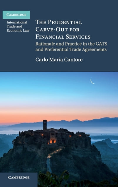Book cover of: Prudential Carve-Out for Financial Services. By: Carlo Maria Cantore