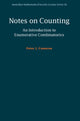 Book cover of: Notes on Counting: An Introduction to Enumerative Combinatorics. By: Peter J. Cameron