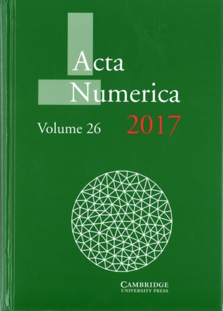 Book cover of: Acta Numerica 2017: Volume 26. By: Arieh Iserles