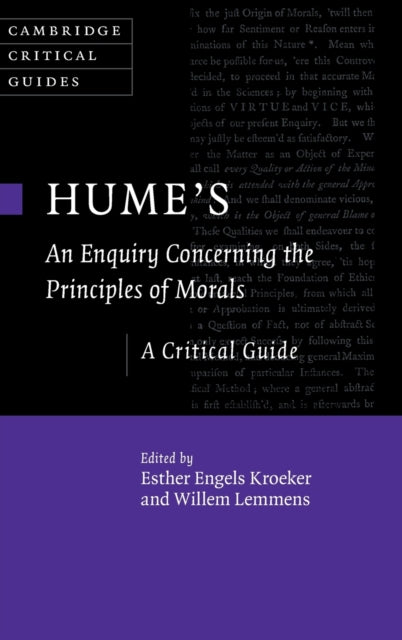Book cover of: Hume's An Enquiry Concerning the Principles of Morals. By: Esther Engels Kroeker