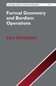 Book cover of: Formal Geometry and Bordism Operations. By: Eric Peterson