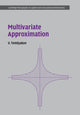 Book cover of: Multivariate Approximation. By: V. Temlyakov